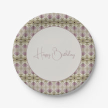 Beige Et Vert Avec Violet