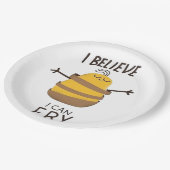 Assiettes En Carton Believe (Angle)