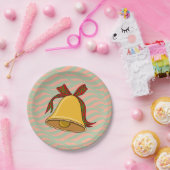 Assiettes En Carton Bell et Bow (Fête)