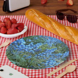 Assiettes En Carton Belle Bluebell Garden Floral