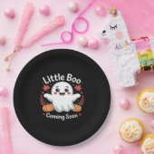 Assiettes En Carton Belle Faire-part de grossesse Halloween (Fête)