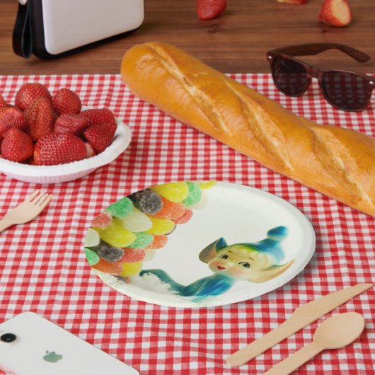 Assiettes En Carton Belle l'Elfe Pixie (Pique-nique)