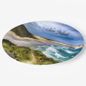 Assiettes En Carton Belle Nouvelle-Zélande (Angle)