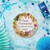 Assiettes En Carton Belle récolte de Thanksgiving (Fête)