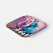 Assiettes En Carton Belle révélation de genre filly ou Colt (Angulaire)