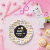 Assiettes En Carton Belle Souris Rodent Manger Fromage Anniversaire (Fête)