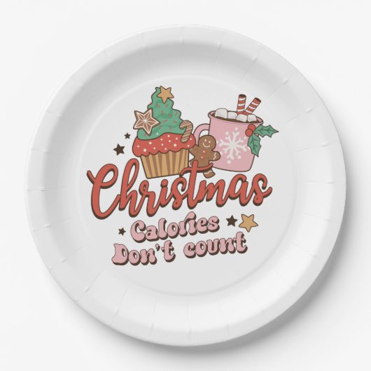 Assiettes En Carton Belle Table de Noël Ware (Devant)