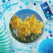 Assiettes En Carton Belles Daffodiles Jaunes (Fête)