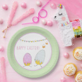 Assiettes En Carton Belles Époux à éclos - Joyeux Pâques (Fête)