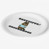 Assiettes En Carton Belles/marmottes (Angle)