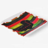 Assiettes En Carton Belles plaques de papier Carré Afrique (Angulaire)