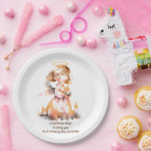 Assiettes En Carton Bénédiction de l'ange de Noël (Fête)