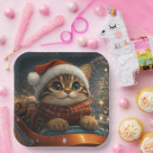 Assiettes En Carton Bengale Roller Dessous de verre Noël (Fête)