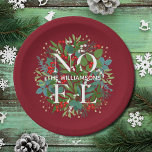 Assiettes En Carton Berries vertes NOEL Noël Petit<br><div class="desc">Le mot NOEL et votre nom parmi les feuilles d'hiver et les baies rouges, blanches et dorées sur un arrière - plan rouge de canneberge profonde (ou toute couleur), ces petits cocktails, apéritifs ou assiettes en dessert sont élégants pour toute occasion de Noël de vacances. CORRESPONDRE des articles dans notre...</div>