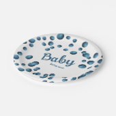 Assiettes En Carton Berry bébé bientôt (Angle)