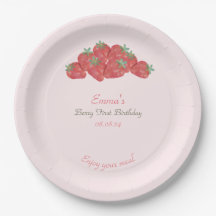 Berry fraise premier anniversaire