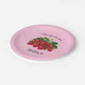 Assiettes En Carton Berry-licous (Angle)