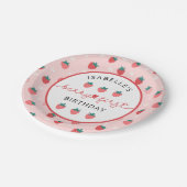 Assiettes En Carton Berry Premier anniversaire 1er anniversaire Fête d (Angle)