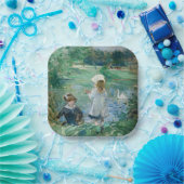 Assiettes En Carton Berthe Morisot - À côté d'un lac (Fête)