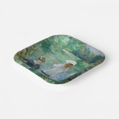 Assiettes En Carton Berthe Morisot - À côté d'un lac (Angulaire)