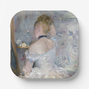 Assiettes En Carton Berthe Morisot - Femme à sa Toilette