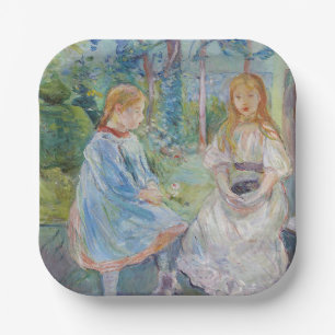 Assiettes En Carton Berthe Morisot - Jeunes filles à la fenêtre
