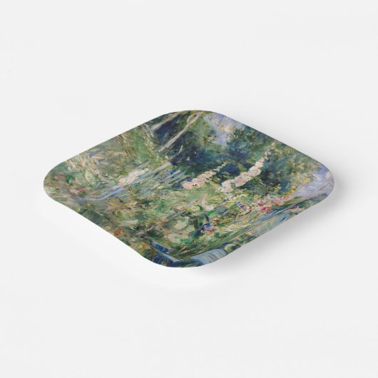 Assiettes En Carton Berthe Morisot - Tremieres Rose (Angulaire)