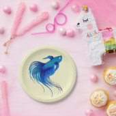 Assiettes En Carton Betta fish (Fête)