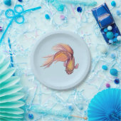 Assiettes En Carton Betta fish (Fête)