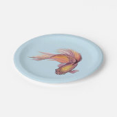 Assiettes En Carton Betta fish (Angle)