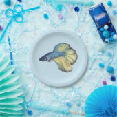 Assiettes En Carton Betta fish (Fête)