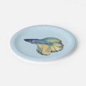 Assiettes En Carton Betta fish (Angle)