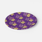 Assiettes En Carton Beurre d'arachide et Jelly fête d'anniversaire PBJ (Angle)