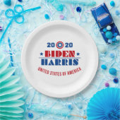 Assiettes En Carton Biden Harris 2020 (Fête)