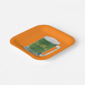 Assiettes En Carton Bière verte de la Saint-Patrick (Angulaire)