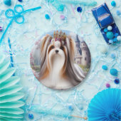 Assiettes En Carton Biewer Terrier Princess Plare (Fête)