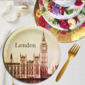Assiettes En Carton Big Ben Horloge & Londres, Westminster / Royaume-U