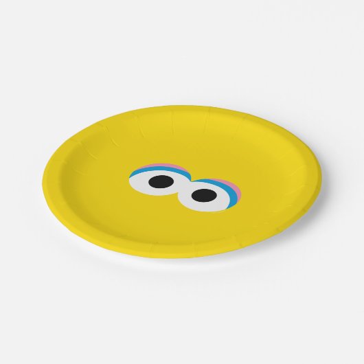 Assiettes En Carton Big Bird Big Face (Angle)