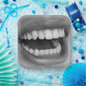 Assiettes En Carton Big Mouth Square Paper Plates (Fête)