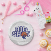 Assiettes En Carton Big Shot Basket (Fête)