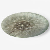 Assiettes En Carton Big White Dandelion (Angle)