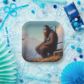 Assiettes En Carton Bigfoot Ninja (Fête)