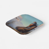 Assiettes En Carton Bigfoot Ninja (Angulaire)