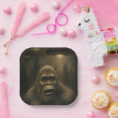 Assiettes En Carton Bigfoot Sasquatch Alien UFO Funny (Fête)