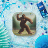 Assiettes En Carton Bigfoot Tennis (Fête)