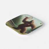 Assiettes En Carton Bigfoot Tennis (Angulaire)