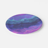 Assiettes En Carton bijoux agate ombre : (Angle)