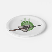 Assiettes En Carton Billard (Angle)