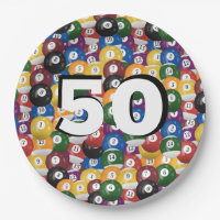 Billiard Balls pour 50e anniversaire