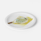 Assiettes En Carton Binary Data Magnification de verre Recherche de fi (Angle)